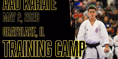 AAU Karate Training Camp
