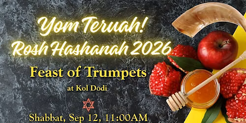 Yom Teruah - Rosh HaShanah 26' - Feast of Trumpets