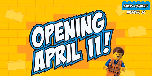 BRICKS & MINIFIGS HICKORY GRAND OPENING 