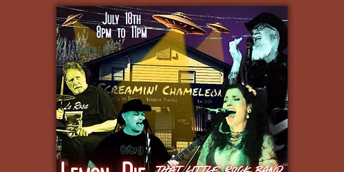 Rock & Roll with Lemon Pie at Screamin' Chameleon!!