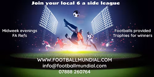 HULL 6 A SIDE ON A MONDAY NIGHT AT STEVE PRESCOTT CENTRE