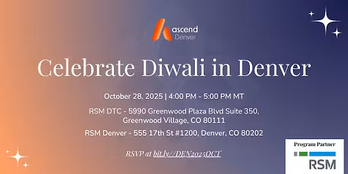 Celebrate Diwali in Denver