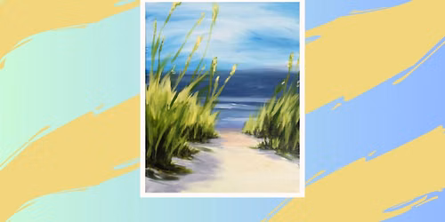 VAN GOGH VINO Sip & Paint - Dunes Path