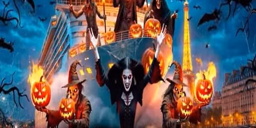 La Croisi\u00e8re Des Vampires Halloween Paris Boat Party Club