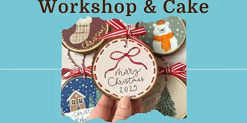 Wood Slice Christmas Decoration Workshop with Alison Jane Calligraphy \u2013 Fri 7th November 7PM