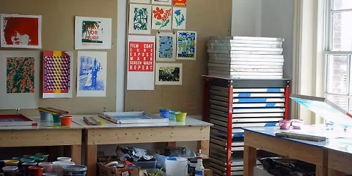 Analog Silkscreen Printing Mini-Semester with Mike O' Brien