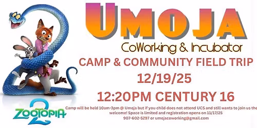 Umoja Cultural School Camp Field Trip!