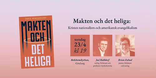 Makten och det heliga: Ett samtal mellan Joel Halldorf och Brian Zahnd