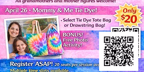 Mommy and me events for Mother\u2019s Day!