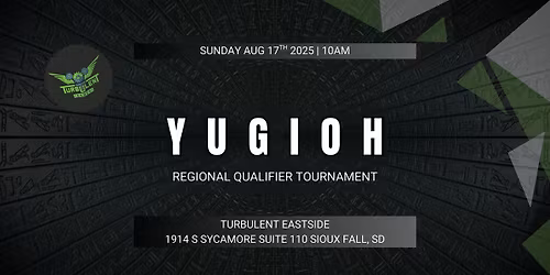 YuGiOh WCQ: Regional Qualifier Tournament @ EAST