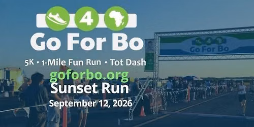 Go 4 Bo, 5K, Fun Run, Tot Dash- Stafford Race Series