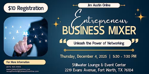 Entrepreneur Business Mixer