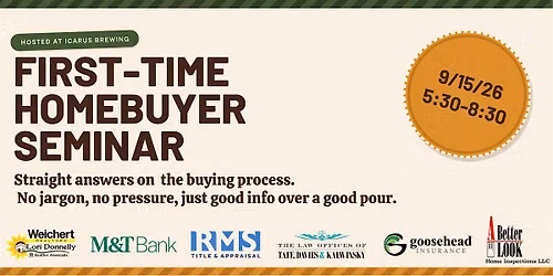 FREE First Time Homebuyer Seminar