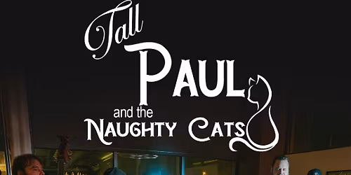 Tall Paul and the Naughty Cats at Tasting Room of Monona on the patio