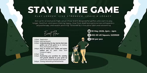 Stay in the Game (Golfers' Special)