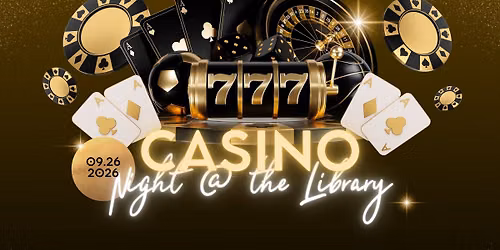 Bet on the Library: 2026 Friendswood Library Gala