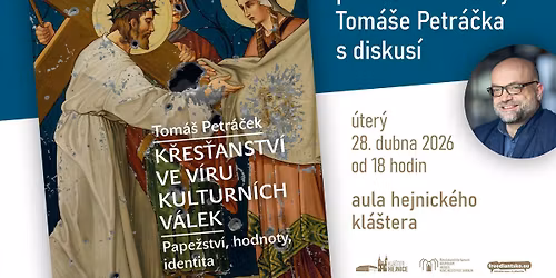 Autorsk\u00e9 p\u0159edstaven\u00ed knihy K\u0158ES\u0164NSTV\u00cd VE V\u00cdRU KULTURN\u00cdCH V\u00c1LEK