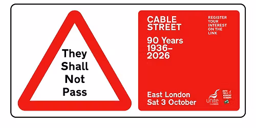 Battle of Cable Street - 90th anniversary