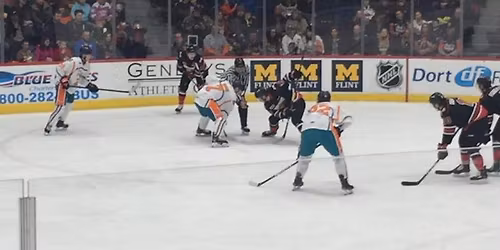 Flint Firebirds at Owen Sound Attack at Harry Lumley Bayshore Community Centre