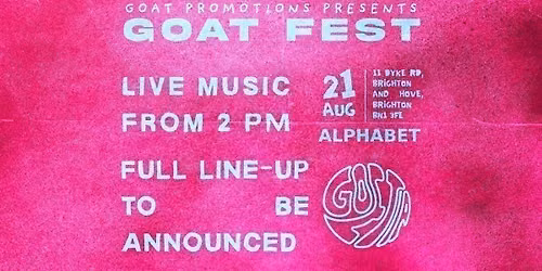 GOAT FEST 2026