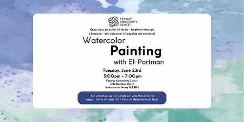 Watercolors w\/ Eli Portman