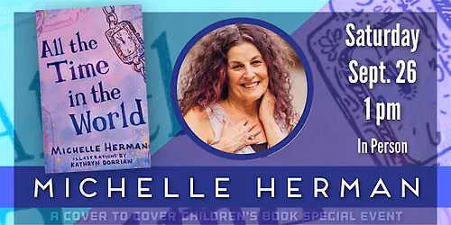 Saturday Afternoon with Author Michelle Herman