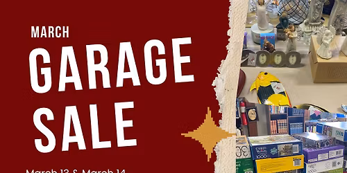 March Garage Sale