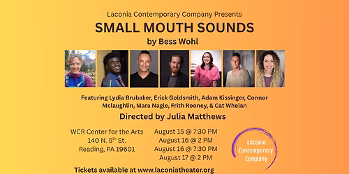 Small Mouth Sounds at Blue Ridge Community Theater