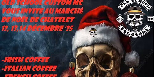 marché de Noël avec les osc