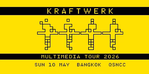 Kraftwerk Multimedia Tour 2026 in Bangkok