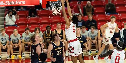 Parking Mount Marty Lancers at South Dakota Coyotes Mens Basketball