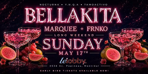 BELLAKITA - LONG WEEKEND PARTY