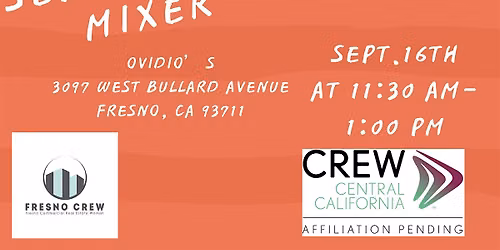 CREW- September 2026 Mixer