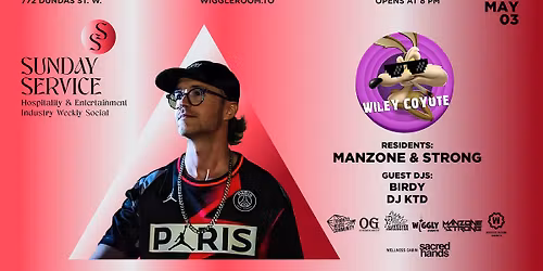 Sunday SerVice: WILEY COYOTE | Manzone & Strong