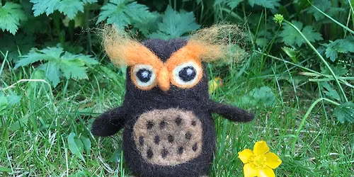 Needle Felted Owls