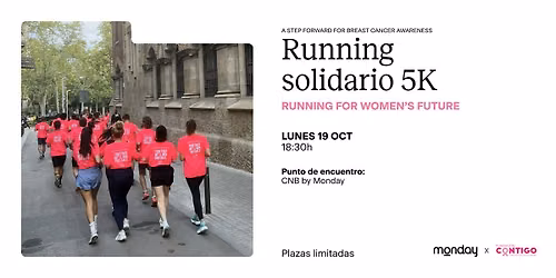 Running Solidario contra el C\u00e1ncer de Mama - Barcelona