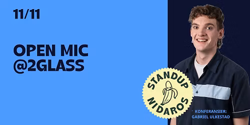 Standup Open mic @2glass