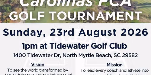 Carolinas FCA Golf Tournament 
