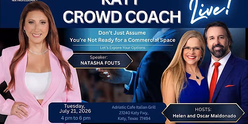 NIA KATY CROWD COACH LIVE: Natasha Fouts - Commercial Real Estate