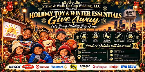 Holiday Toy & Winter Essentials Give Away