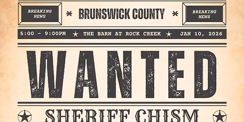 Keep Brian Chism Sheriff Oyster Roast & BBQ Event 