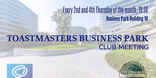 Toastmasters Business Park | Club Meeting