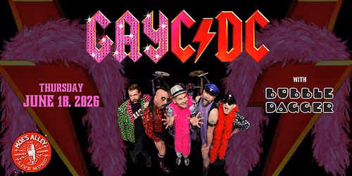 Moe's Alley Presents: GayC\/DC