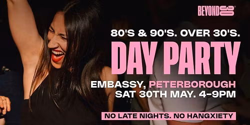  80s &amp; 90s Over 30s Daytime Clubbing - PETERBOROUGH\ud83d\udd7a\ud83c\udffd