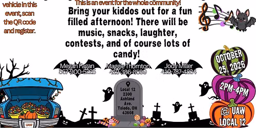 UAW Local 12 Women\u2019s Committee TRUNK-or-TREAT 2026