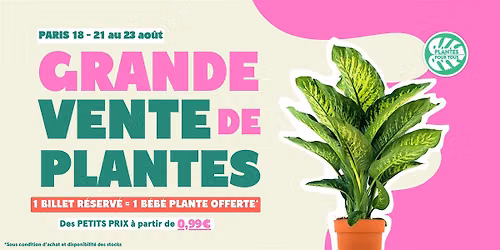 Grande Vente de Plantes - Paris 18