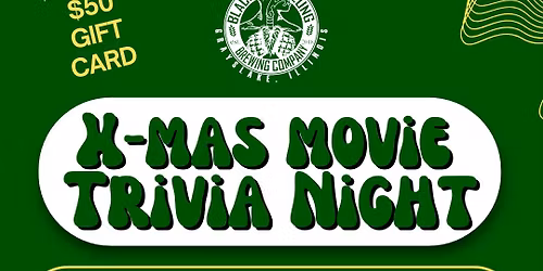 Christmas Movie Trivia at Black Lung Grayslake
