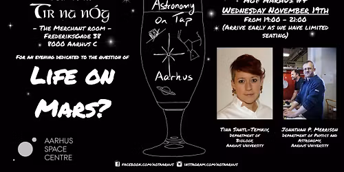 Astronomy on Tap - Life on Mars?