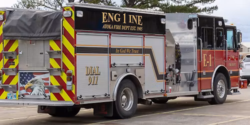 Atoka Fire Dept. Annunal Christmas Candy Sacks & Santa Visit