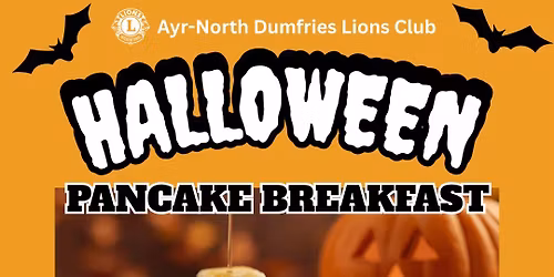 Lions Halloween Pancake Breakfast